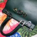 Gucci Zumi Smooth Leather Small Top Handle Bag 569712 Green 2019