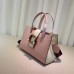 Gucci Bamboo Buckle With Pearl Top Handle Bag 453756 Pink 2017