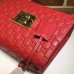 GUCCI PADLOCK SINATURE TOP HANDLE BAG 453188 RED 2017