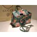 Gucci Bamboo Daily Blooms top handle bag 392013 green