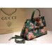 Gucci Bamboo Daily Blooms top handle bag 392013 green