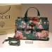 Gucci Bamboo Daily Blooms top handle bag 392013 green