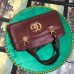 Gucci Arli Large Top Handle Bag 550130 Burgundy 2018