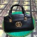 Gucci Arli Large Top Handle Bag 550130 Black 2018