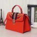 Gucci Sylvie Gucci Signature bag 431665 Red(KDL-722505)