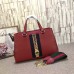 Gucci Sylvie leather top handle bag 453790 Red(KDL-722709)