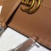 Gucci GG Marmont leather Top Handle Small Bag 442622 Brown 2018