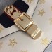 Gucci Sylvie Web Bee Star Mini Leather Bag 470270 White 2018