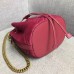 Gucci GG Marmont Quilted Velvet Bucket Top Handle Bag 476674 Pink 2018