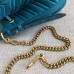 Gucci GG Marmont Quilted Velvet Bucket Top Handle Bag 476674 Blue 2018