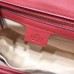 Gucci GG Marmont Small Top Handle Bag 498110 Red ‎2018