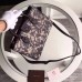 Gucci Arabesque canvas top handle bag Black 409531