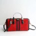 Gucci Ophidia Medium Top Handle Bag ‎524532 Red Suede 2018