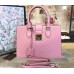 Gucci Padlock Gucci Signature top handle 428207 pink