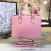 Gucci Padlock Gucci Signature top handle 428207 pink