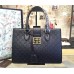 Gucci Padlock Gucci Signature top handle 428207 black