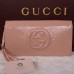 Gucci Soho leather clutch 336753 Beige