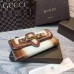 Gucci Lady Web leather continental wallet 382274 Beige