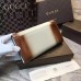 Gucci Lady Web leather continental wallet 382274 Beige