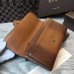 Gucci Lady Web leather continental wallet 382274 Brown