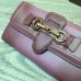 Gucci Lady Web leather continental wallet 382274 Purple