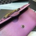 Gucci Lady Web leather continental wallet 382274 Purple