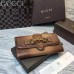 Gucci Lady Web leather continental wallet 382274 Apricot