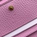 Gucci Leather Card Case with Boston Terriers Bosco 499325 Pink 2018