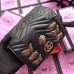 Gucci GG Marmont Metal Insects Continental Wallet 443436 Black 2017