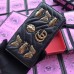 Gucci GG Marmont Metal Insects Continental Wallet 443436 Black 2017