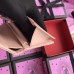 Gucci GG Marmont Metal Butterfly Studs Card Case 466492 Nude Pink 2017