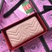 Gucci GG Marmont Metal Insects Studs Zip Around Wallet 443123 Nude Pink 2017