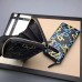 Gucci Ghost Calfskin Leather Zip Around Wallet 457012 Black 2017