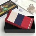 Gucci Print Zip Around Wallet 524790 Sylvie Stripe Canvas