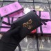 Gucci Leather Card Case with Bow ‎524289 Black