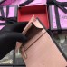 Gucci Leather Card Case with Bow ‎524289 Black