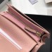 Gucci Leather Card Case ‎456126 Pink