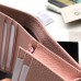 Gucci Leather Card Case ‎456126 Pink