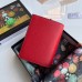 Gucci Leather Card Case ‎456126 Red