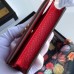 Gucci Leather Card Case ‎456126 Red