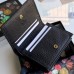 Gucci Leather Card Case ‎456126 Black