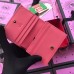 Gucci GG Marmont Velvet Card Case 466492 Pink