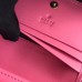 Gucci GG Marmont Velvet Card Case 466492 Pink