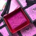 Gucci GG Marmont Velvet Card Case 466492 Hot Pink