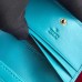 Gucci GG Marmont Velvet Card Case 466492 Blue