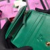 Gucci GG Marmont Velvet Card Case 466492 Green