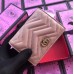 Gucci GG Marmont Leather Card Case 466492 Pink