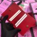 Gucci GG Marmont Leather Card Case 466492 Red