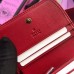 Gucci GG Marmont Leather Card Case 466492 Red