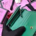 Gucci GG Marmont Leather Card Case 466492 Green